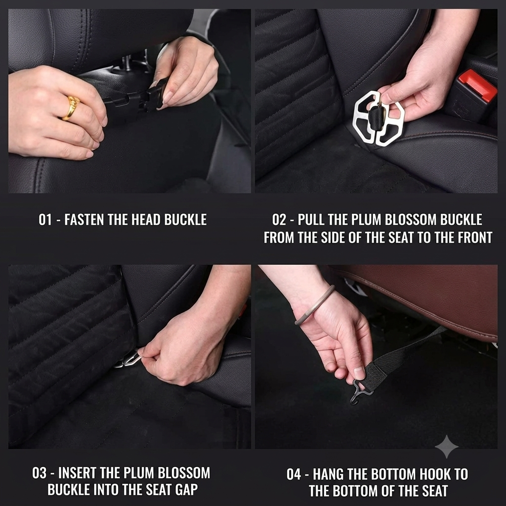 Car Seat Back Organizer Storage Bag