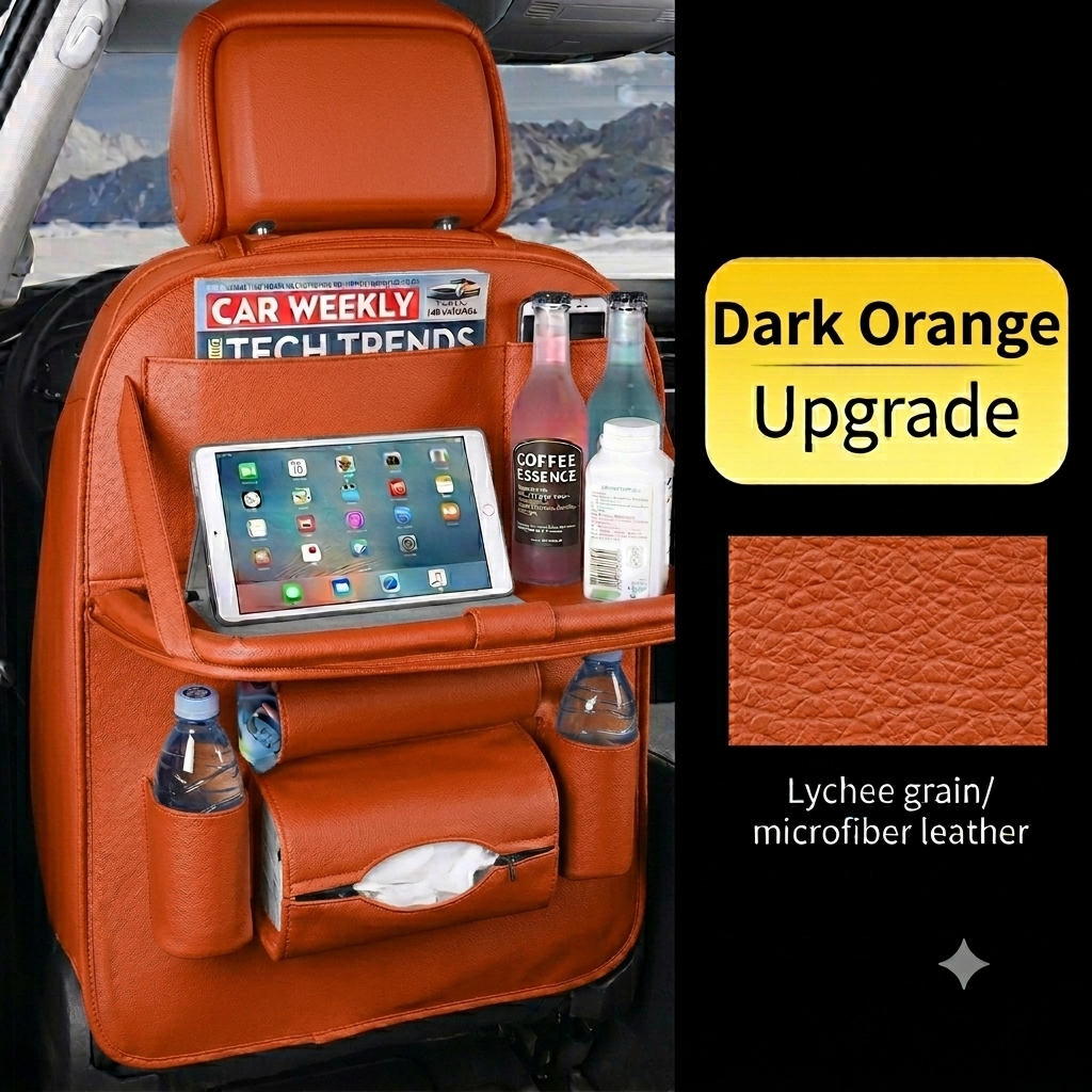 Car Seat Back Organizer Storage Bag
